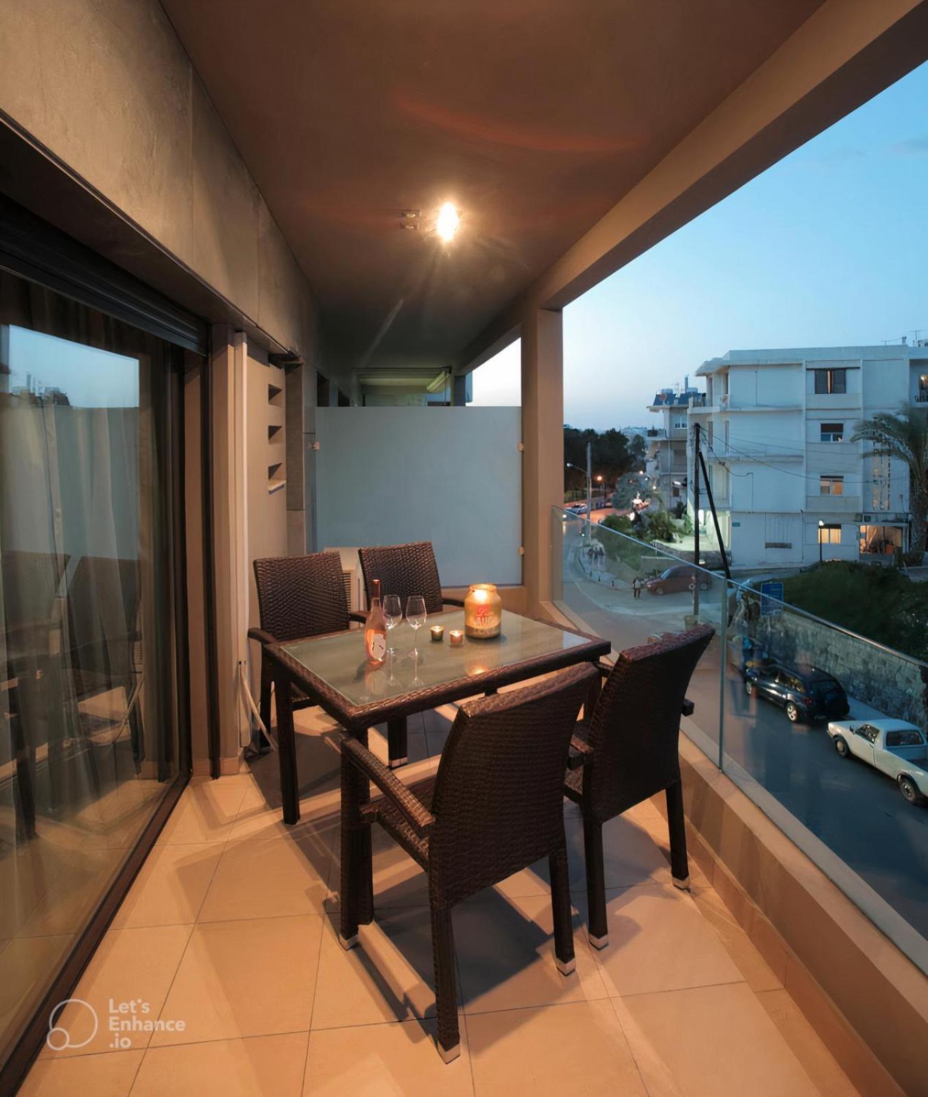 Onyx City Center Apartment Heraklion Exteriör bild